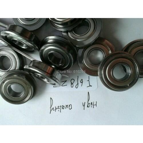 High quality 10 PCS SF698ZZ Bearings F698ZZ Stainless Steel Flanged Bearings SF698-2Z