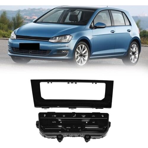 Car LCD Press Screen Automatic Air Conditioning Panel AC Conditioning Switch for Golf 7 MK7 MK7.5 Golf 7.5 Golf R