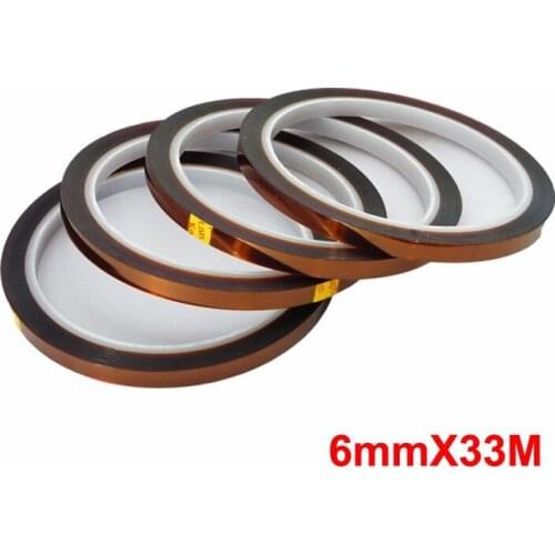 10 pcs High temperature resistant tape for sublimation heat press machine 6mm*33m