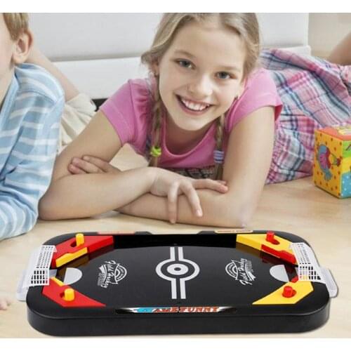 2 In 1 Ice Hockey Game Interactive Mini Air Hockey Table Desktop Battle Leisure Kids Indoor Educational Game Fun Children Toys