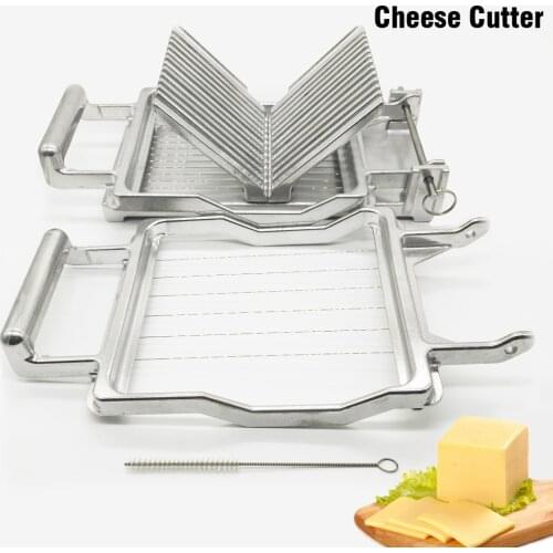 2017 Cheese Slicer Butter Cutting Board Stainless Steel Wire Making Dessert Blade Durable Commercial Kitchen Cooking Baking Tool