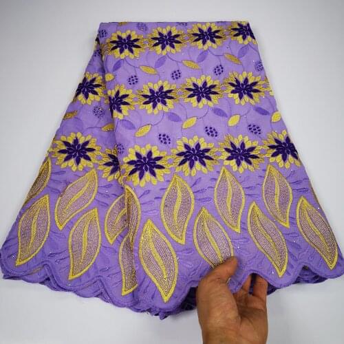 African Lace Fabric 2021 Swiss Voile Lace Cotton Material Lace High Quality Swiss Voile Lace In Switzerland Dubai Fabric 5yards