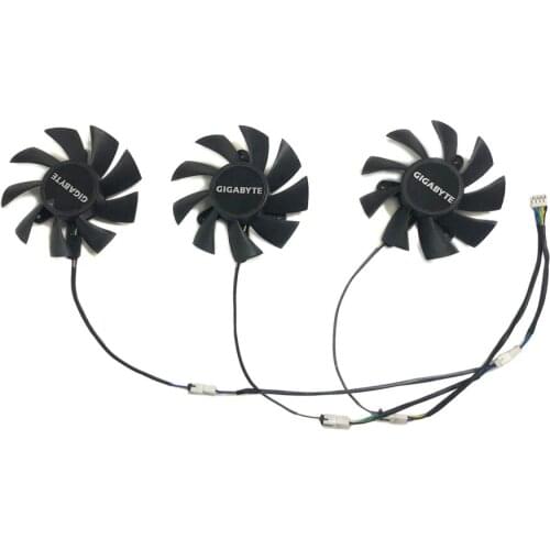 3Pcs/Set 8015 Alternative GPU VGA Cooler PLD09215S12H For GIGABYTE RTX 2080Ti 2060 2070 2080 Graphics Video Card Fan Replacement