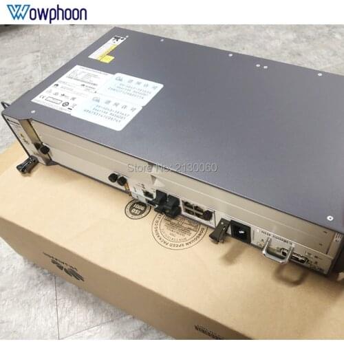 Free shipping Huawei GPON OLT Device MA5608T + 1*MCUD + 1*MPWC + 1*GPBD 8 Port B+ C+ C++, 1G, DC Terminal de linha optica