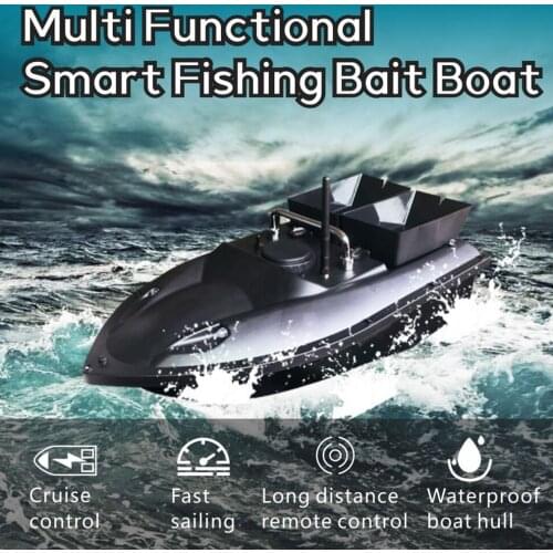 D13C RC Fishing Bait Boat Remote Control RC Fishing Boat Auto Cruise Control Nesting Boat With Fish Finder Toys For Kids
