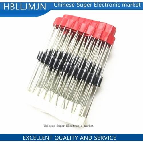 50PCS UG2D DIODE 2A 200V 15NS UF DO204AC