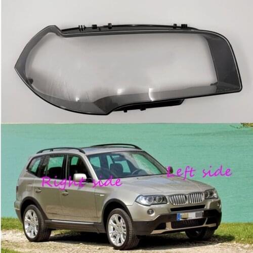 For BMW X3 E83 2006 2007 2008 2009 2010 Headlight Shell Lamp Shade Transparent Cover Headlight Glass Headlamp Cover