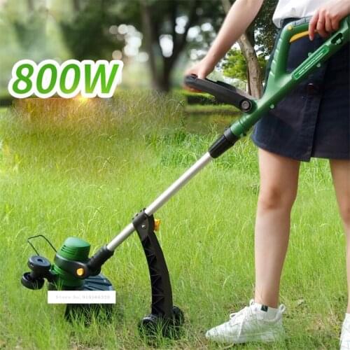 GT-320 Electric Lawn Mower Grass Cutter Grass Trimmer 11000rpm Lawn Weed Whackers Cutting Machine 840W Cropper Garden Tool 220V