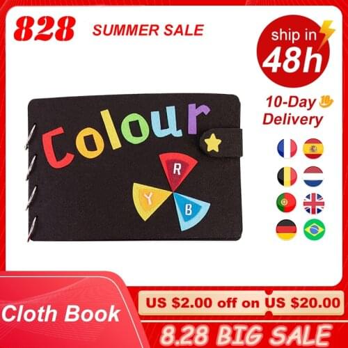 Non-woven Handmade Diy Fabric/cut-free Material Package Early Education Infants And Childrens Cloth Book Kindergarten Digital