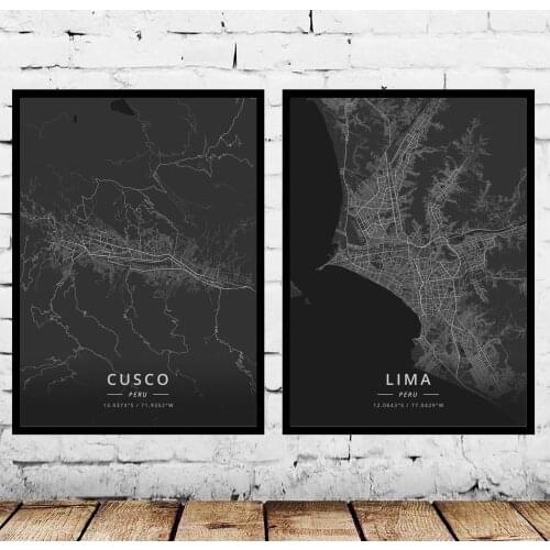 Cusco Lima Peru Poster