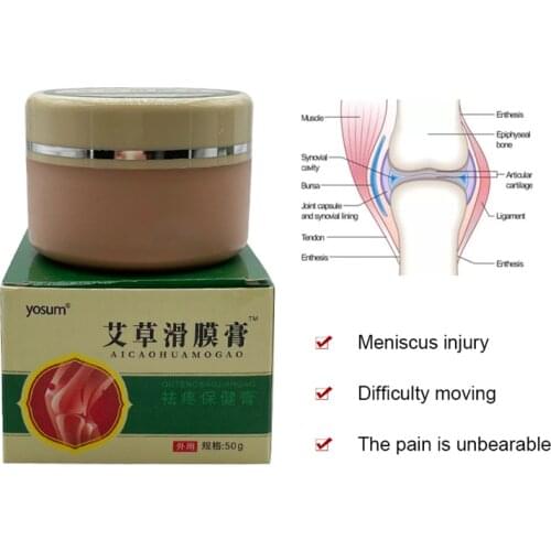 50g Ointment For Pain In Joints Treatment Wormwood Moxa Pain Relief Plaste For Knee Pain Muscle Pain Artritis Rheumatoid