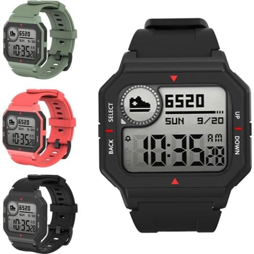 For Amazfit Neo Watchband Soft Silicone Sport Wrist Strap For Xiaomi Huami Amazfit NEO Replacement Bracelet Wristbands Correa