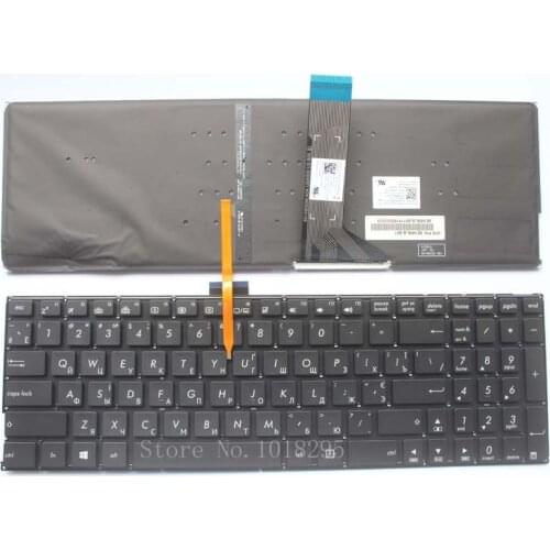 Russian Laptop Keyboard for ASUS K501 K501U K501UB K501UQ K501UW K501UX K501L K501LB K501LX A501L A501LB A501LX RU backlight