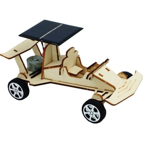 Assemble Solar Car Creative Inventions Motor Ability Of Children Active Thinking DIY Electronic Kit Technology Toys For Boys