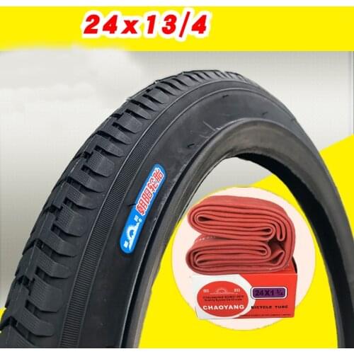 24x1 3/4 Pedicab rickshaw tire 24x13/4 pedal pedicab tyre 24x134 carrying capacity load outer tires Inner tube 24 inch bike tire