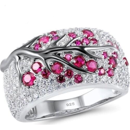 Europe and the United States new hot fashion temperament twigs alloy crystal ladies ring