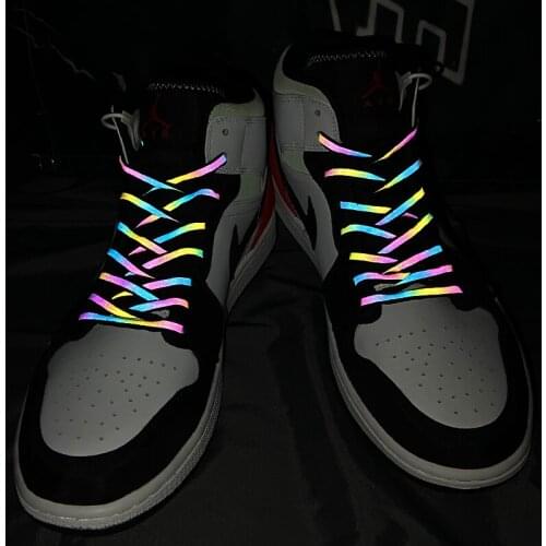 Reflective Chaussures Cordones Reflectantes Lacet Round Shoe Laces Cordones Redondos Lacets Sznurowadla Lacet Chaussure Lacet