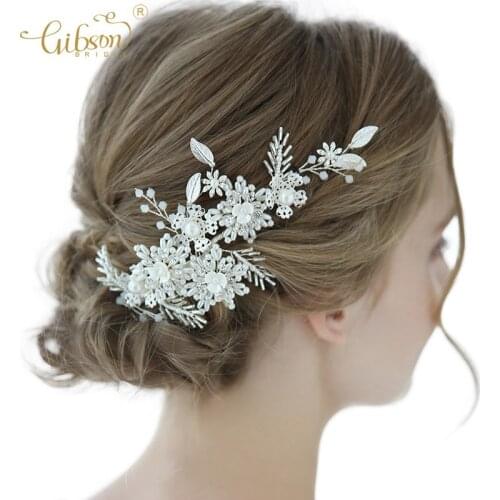 Barrettes Imitation Pearl Bridal Hair Clip Wedding Party Series Decoration Women Barrettes Headpiece