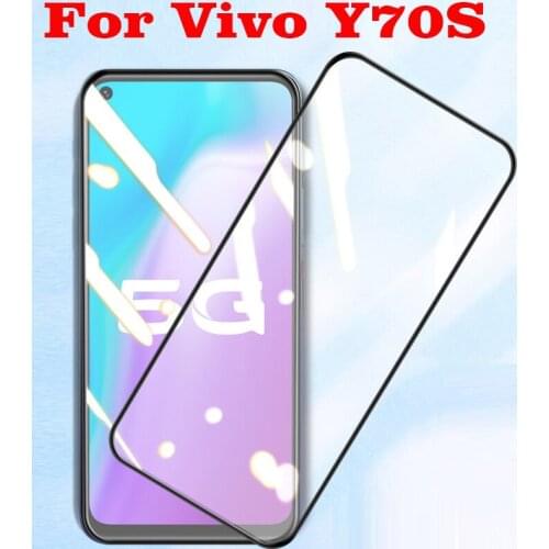 Full Glue Full Cover Tempered Glass For Vivo Y70S Screen Protector protective film For Vivo Y70S glass
