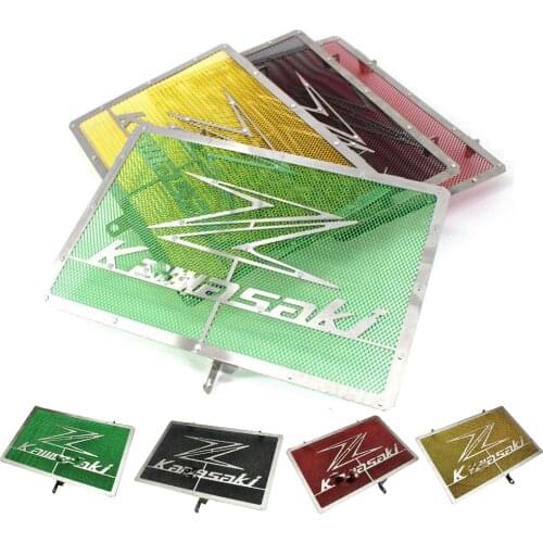 For KAWASAKI Z750 Z800 ZR800 Z1000 Z1000SX NINJA1000 Motorcycle Radiator Grille Cover Guard Stainless Steel Protection Protetor