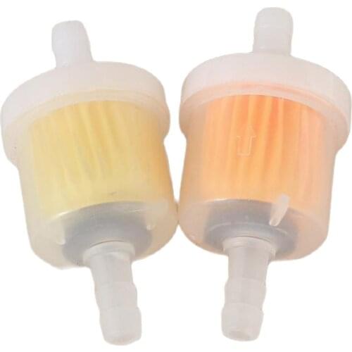 3pcs Motorcycle Petrol Gas Fuel Gasoline Oil Filter for Scooter Motorcycle Moped Scooter Dirt Bike ATV Go Kart oil fuel filter