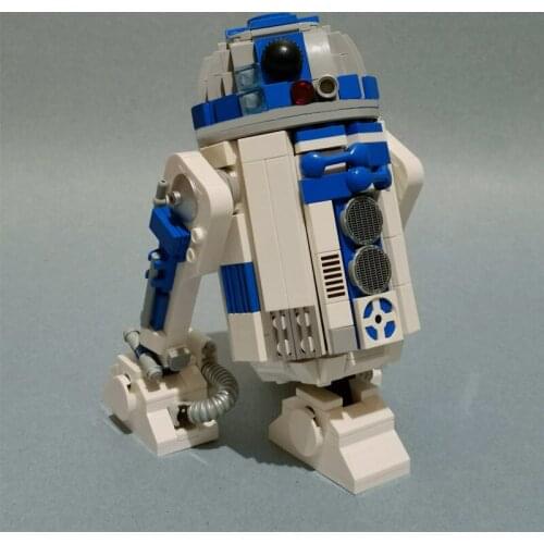 Space Robot R2-D2 Model MOC Building Blocks Bricks Kits Toys For Children Adult Gifts Space Wars Blocks 473PCS