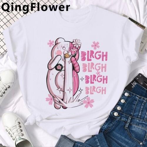 Anime Ouma Kokichi Danganronpa V3 Mikan Tsumiki tshirt men couple couple clothes casual tumblr streetwear tshirt aesthetic