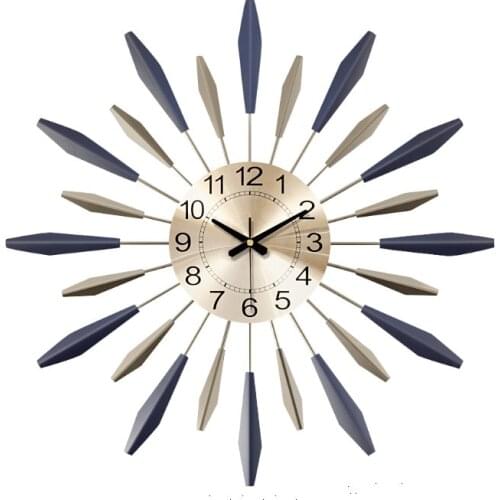 Large Simple Wall Clock Modern Design Creative Luxury Silent Wall Clock Mechanism Living Room Reloj Pared Home Decoration DG50WC