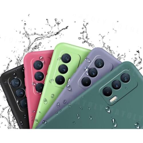 For Realme X7 Max 5G Case For Realme X7 Max 5G Cover Shockproof Liquid Silicone TPU Protetcive Phone Bumper For Realme X7 Max 5G