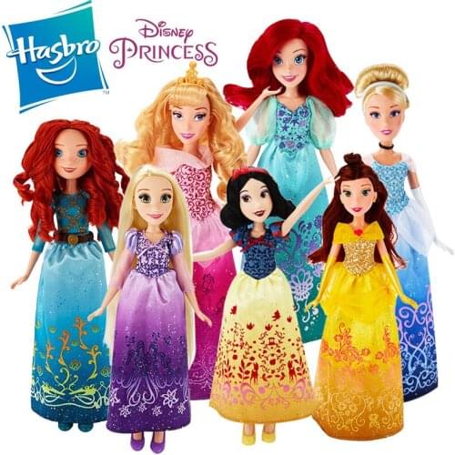 Hasbro Ariel Belle Mulan Schneewittchen Rapunzel Cinderella Figurine Anime Dolls Magic Princess Action Figure Model Toy Gift