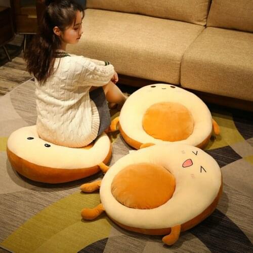 Simulation Food Cake Plush Toy Cute Bread Stuffed Doll Soft Nap Sleep Pillow Sofa Bed Cushion Creative Birthday Gift