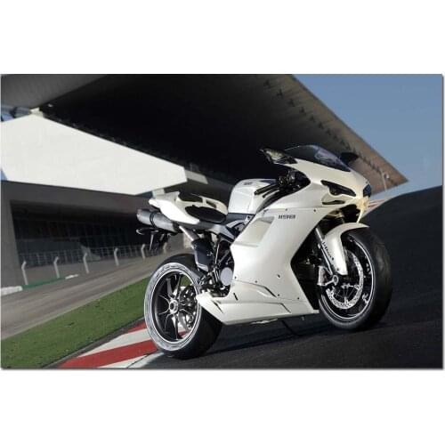Ducati 1198 Motorcycle Poster Canvas Prints Modern Wall Art Painting Wall Picture For Living Room Decor