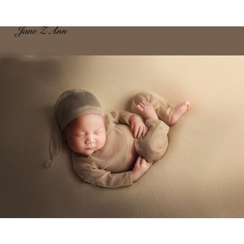 Hollow summer suit clothes pants hat baby photo studio shooting newborn photography props