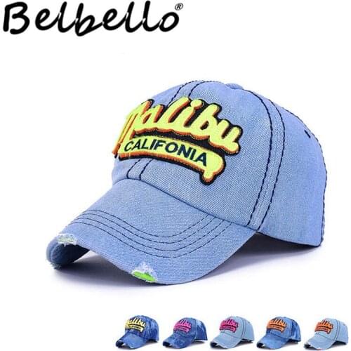 Belbello New style Spring Malibu Cowboy baseball cap Mens Thick line lovers Peaked cap Madam Summer Outdoor Sun hat