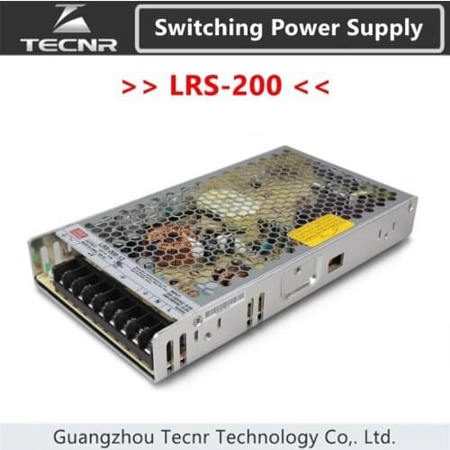 Original Taiwan Meanwell LRS-200 Switching Power Supply MW 12V 15V 24V 36V 48V 200W