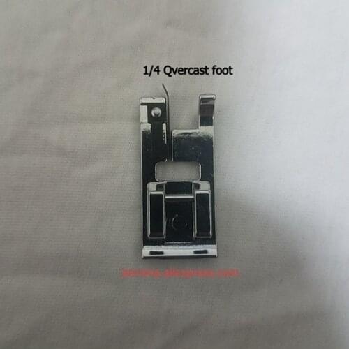 Qvercast presser foot feet FOR HOUSEHOLD SEWING MACHINE Brother, Singer, Janome New Home, Elina, Pacesetter, Elnita pfaff JUKI