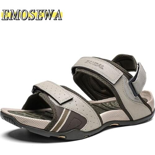 New Summer Style High Quality Beach Casual Male Sandals Breathable For Men Walking Brand High Quality Comfortable Shoes 39-46