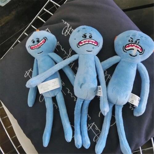 HAPPY Rick M-orty Plush Toy Sanchez Smith Mr Jerry Summer Happy Sad Scientist Stuffed Dolls