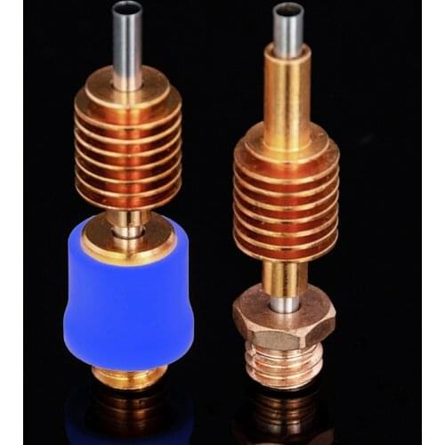 High Temperature Resistance Dragon Core Heatbreak V2.0 Standard /High Flow for Extruder Dragon Hotend Brass Metal