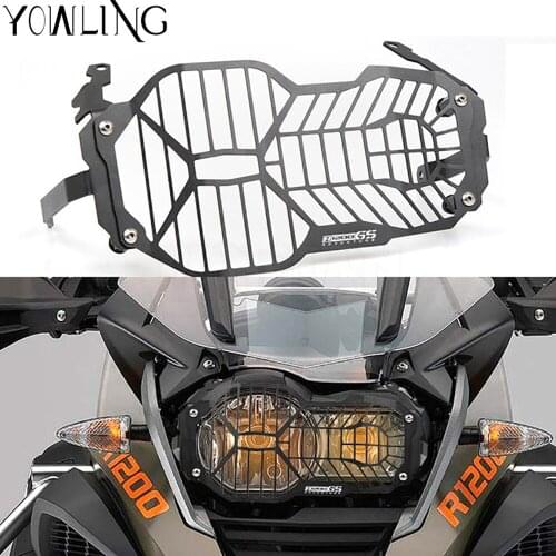 Motorcycle Headlight Head light Grill Guard Cover Protector For BMW R1200GS Water Cooled 2012 2013 2014 2015 2016 Adventure 2016