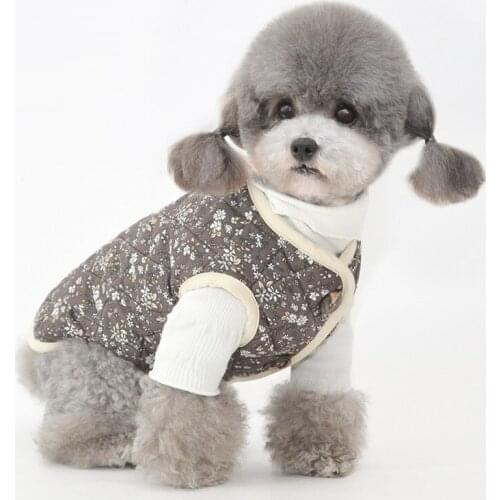 Winter Dog Vest Coat Puppy Apparel Cat Chihuahua Yorkshire Puppy Jacket Outfit Garment Pomeranian Poodle Schnauzer Pet Clothes 3