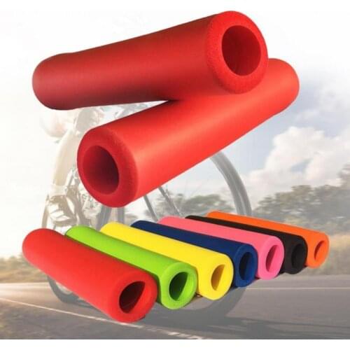 1 Pair Bicycle Grips Super Light Silicone Non-Slip Shock AbsorptionType Road Handle Bike Bicycles Parts Bmx MTB Cuffs New