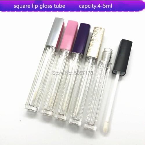 10/30/50pcs Empty Lip Gloss Tube Lip Balm Bottle Container Beautiful Tool Portable Refillable Bottles Lipgloss Tube