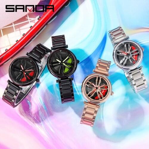 New Watches Men Sports Car Men Watches Quartz Waterproof Sport Rim Hub Wheel Wristwatch Car Quartz Mens Watches Man Watch