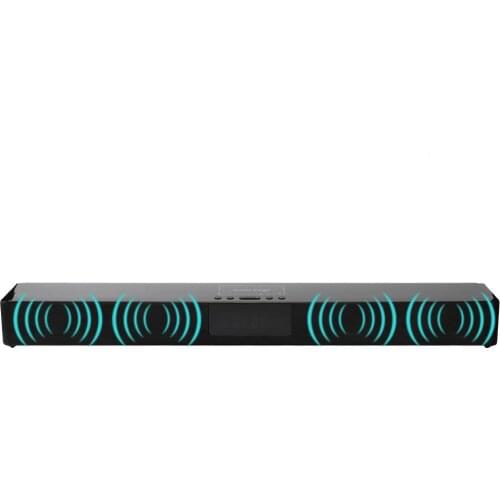 Docooler Portable Wireless Soundbar Multi-function Family 3D Stereo Surround BT Speaker Upgrade Version Deluxe Audio 4 Speakers
