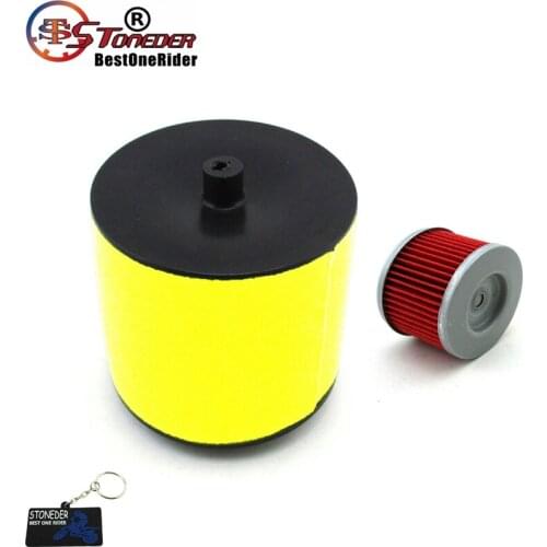 STONEDER Air Filter + Oil Cleaner For Honda Fourtrax 300 TRX300 2x4 TRX300FW 4x4 1993-2000