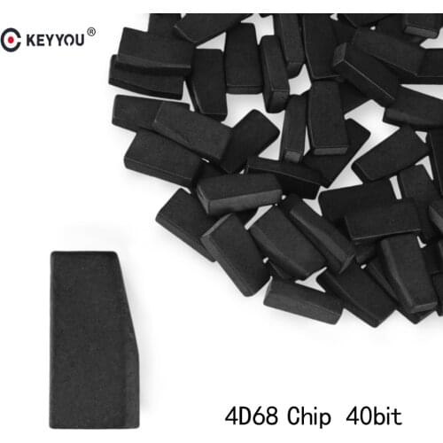KEYYOU 1PCS TP29 4D68 Immobilizer Transponder Chip Carbon 40 Bits For Lexus Toyota Camry Corolla Prado Remote Car Key Chip