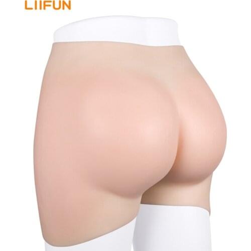 Liifun Silicone Buttock Hip Enhancer Panties Underwear Body Shaper for Cosplay Crossdresser Transgender Queen