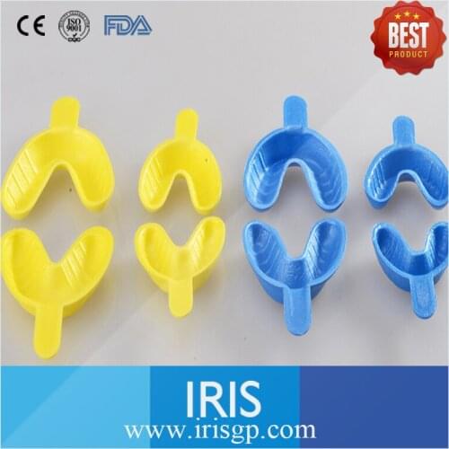 200 Pieces Dental Oral Hygiene Impression Tray Bite Denture Instrument Dental Foam Fluoride Trays