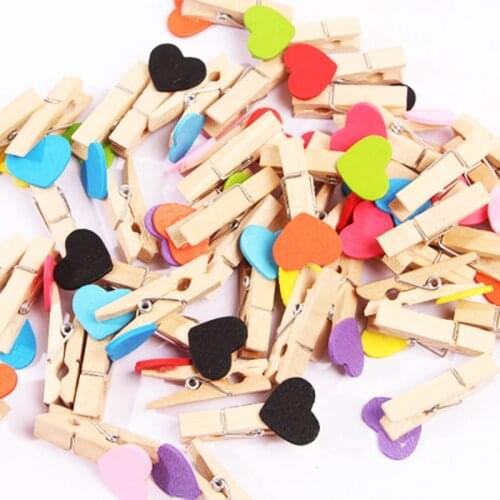 MATE BIRDS Wooden Clothespins